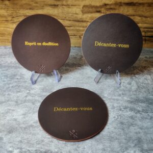 4 Dessous de Verre - Marron