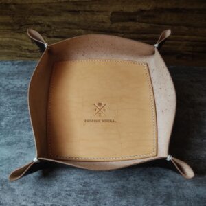 Vide-Poches - Marron Chocolat/Naturel